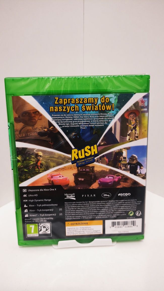 Rush przygoda z studiem Disney Xbox One Kinect