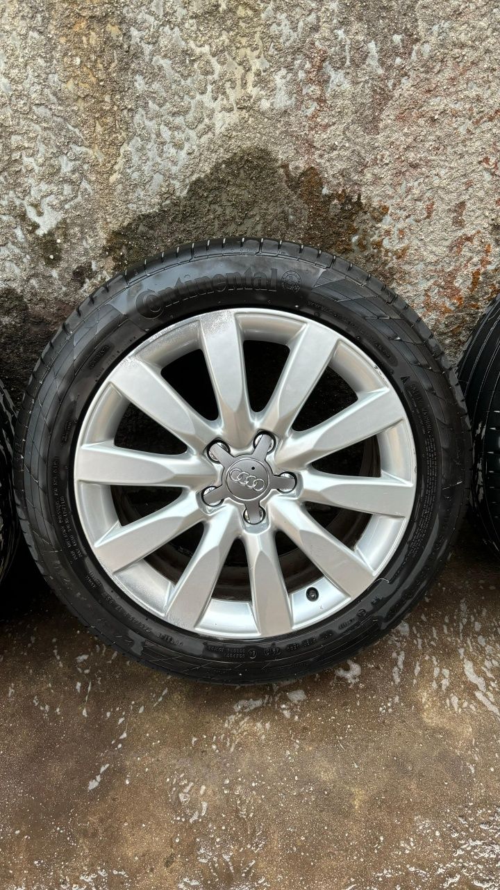 Jantes audi a4 sline A1 17 originais com pneus