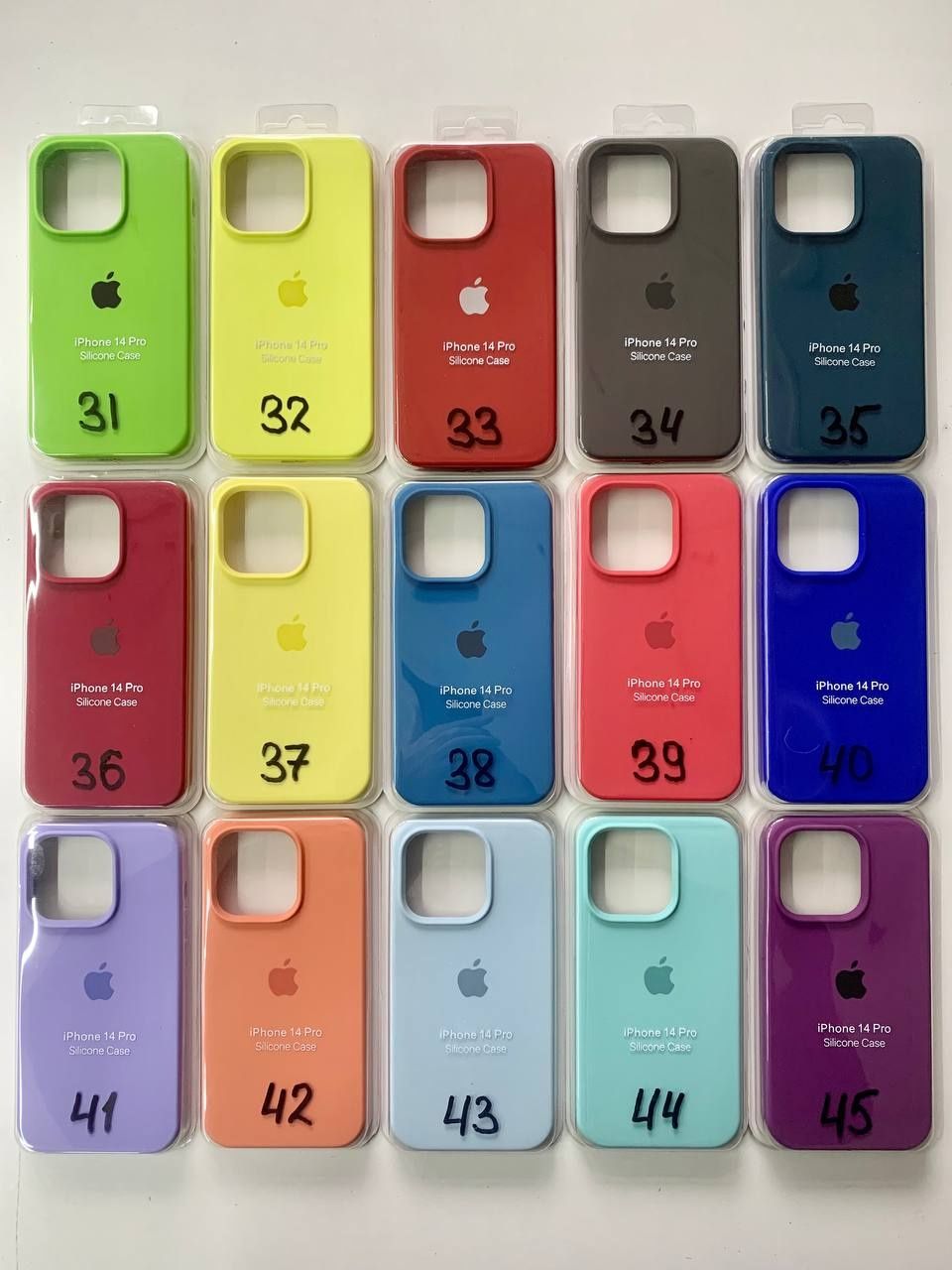 ‼️Чехол Silicone Case на iPhone 14 Plus силикон микрофибра софттач