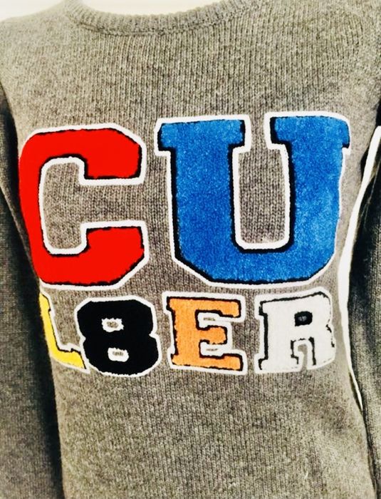 Szary Sweterek marki Cropp rozm. XS