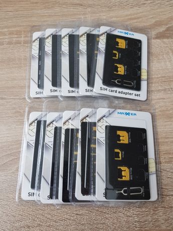 SIM Card adapter cena za 10 zestawów