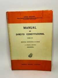 Manual de Direito Constitucional - Volume III - Jorge Miranda