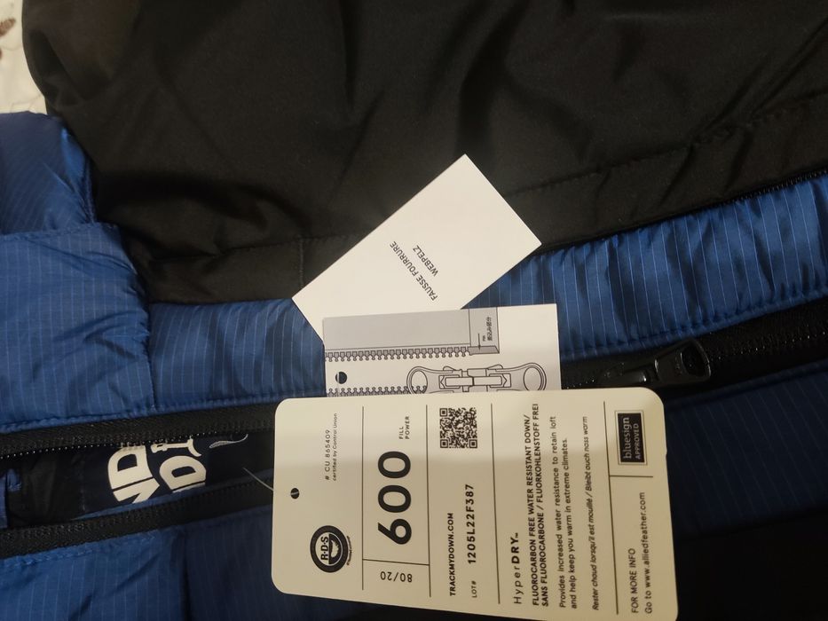 Чоловіча зимова пухова куртка парка Lands End. S та S tall (М)