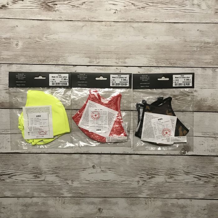 Персональная Защитная Маска Snipes Bandana Paisley Camo Neon Lime