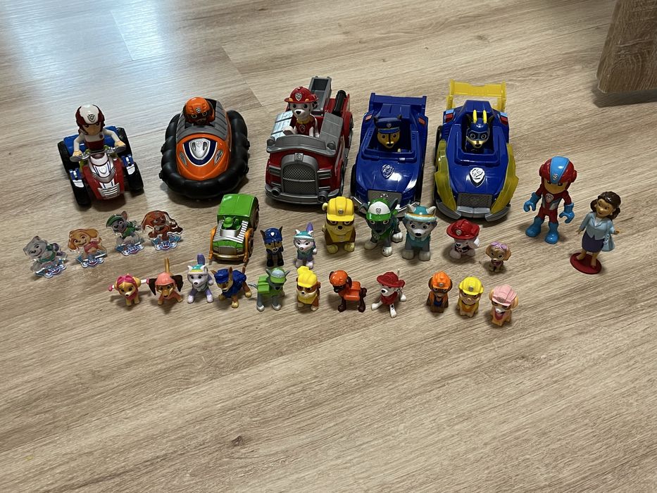 Щенячий патруль фігурки машинки