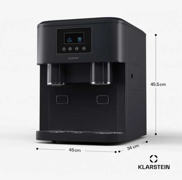 Kostkarka do lodu z kruszarką 18kg/24h  Klarstein   S-272