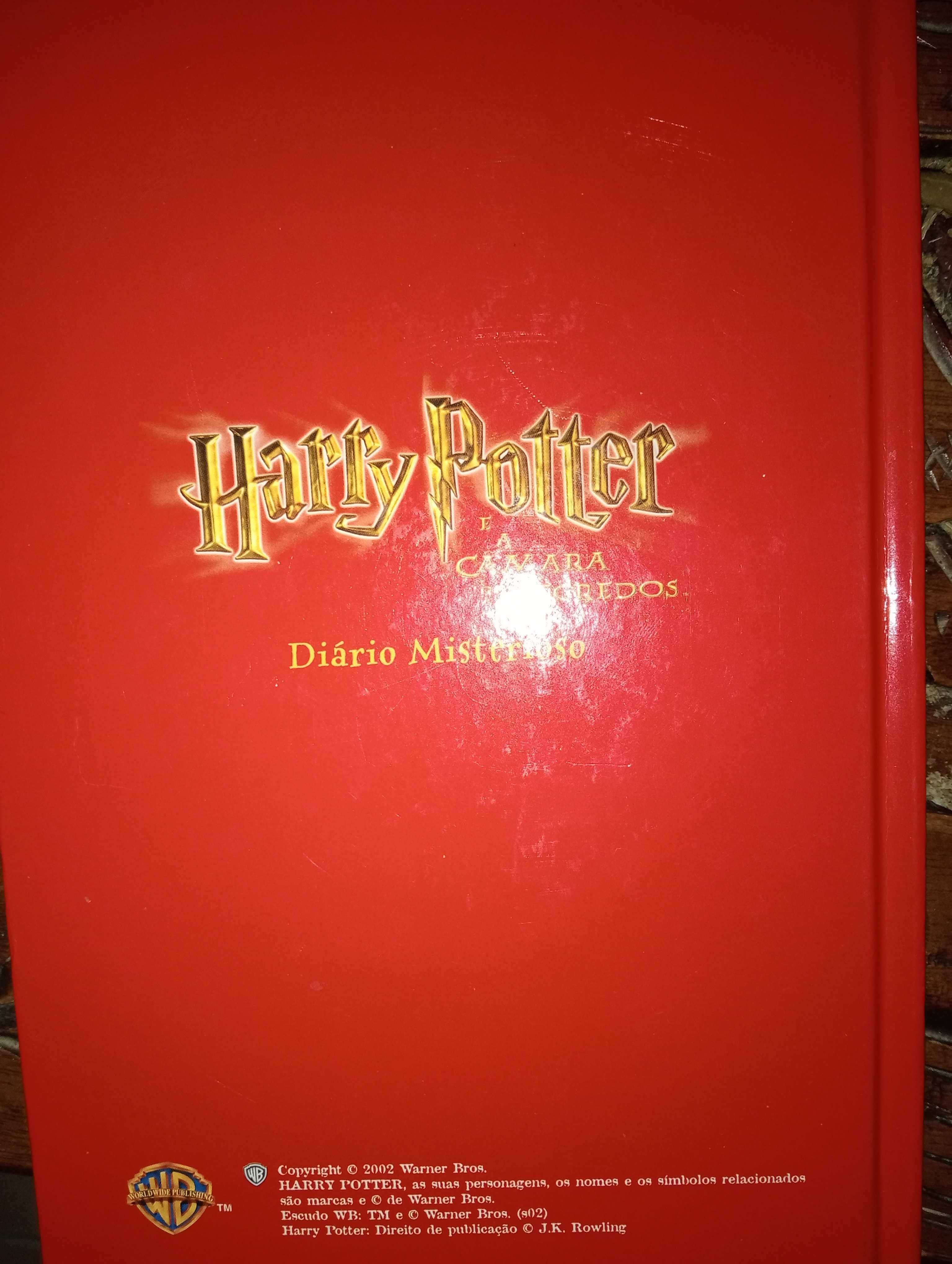 Harry Potter diário misterioso