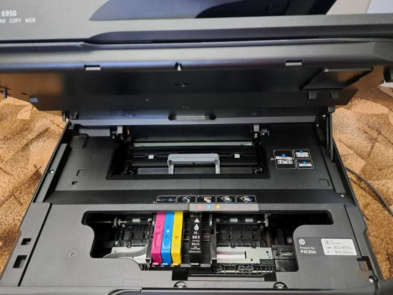 Принтер бу струменевий HP OfficeJet 6950 сканер ксерокс факс Wifi мфу