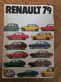 Katalog renault '79