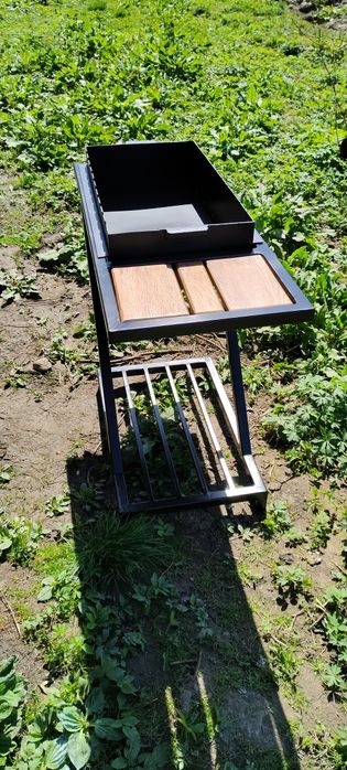 Мангал в стилі loft