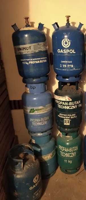 butla gazowa 11 kg propan butan niebieska domowa