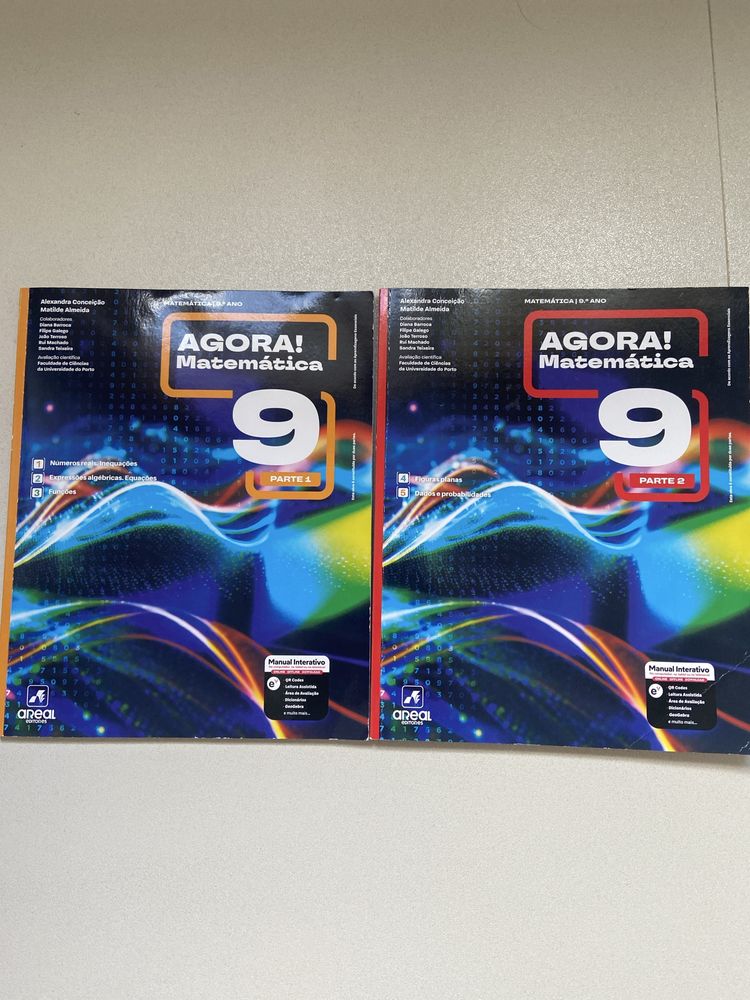 Manuais de matematica de 9 ano do PROFESSOR