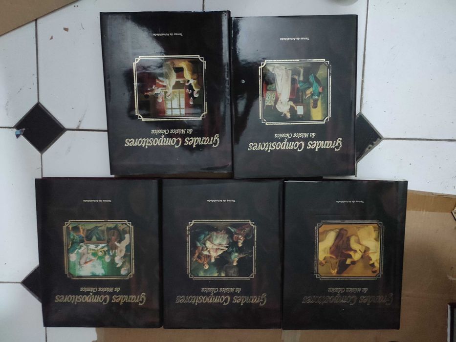 Grandes Compositores da Música Clássica - 5 Volumes