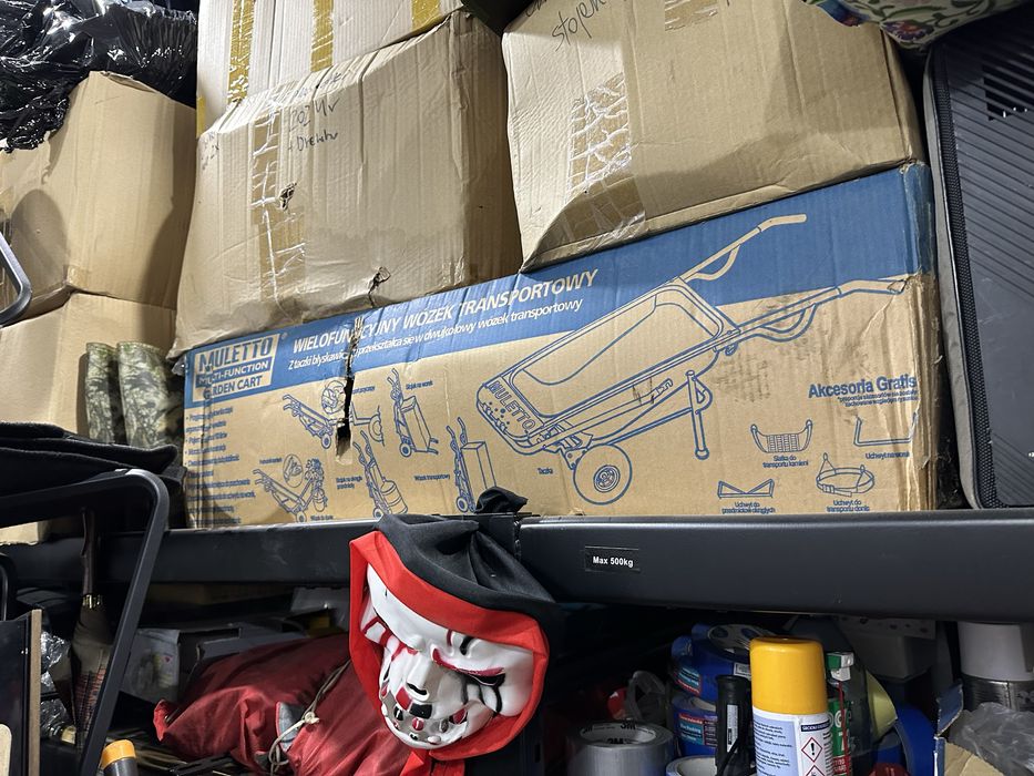 Taczka ogrodowa składana