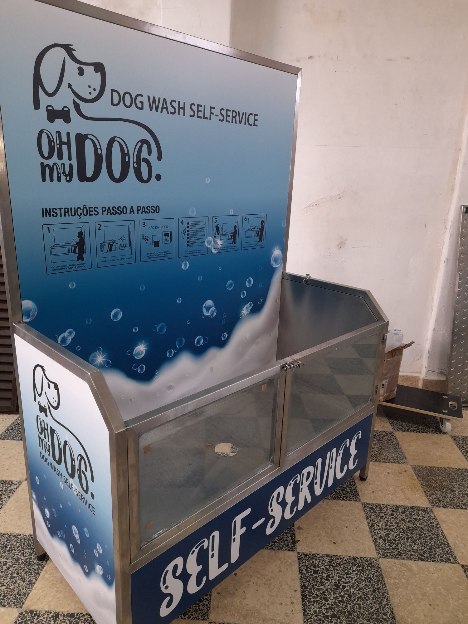 Abra o seu Negócio Self Service animais de estimação