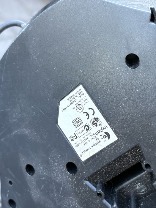 Kierownica Logitech Wingman Formula GP kolor żółty