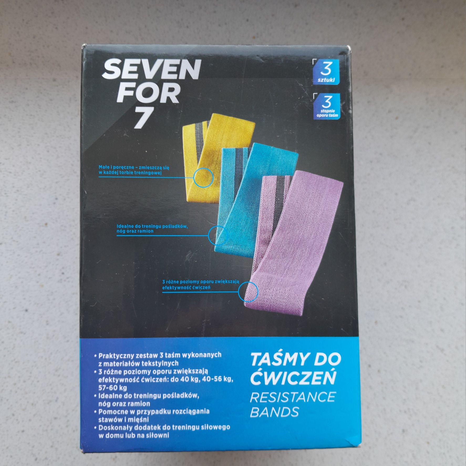 Zestaw taśm do ćwiczeń