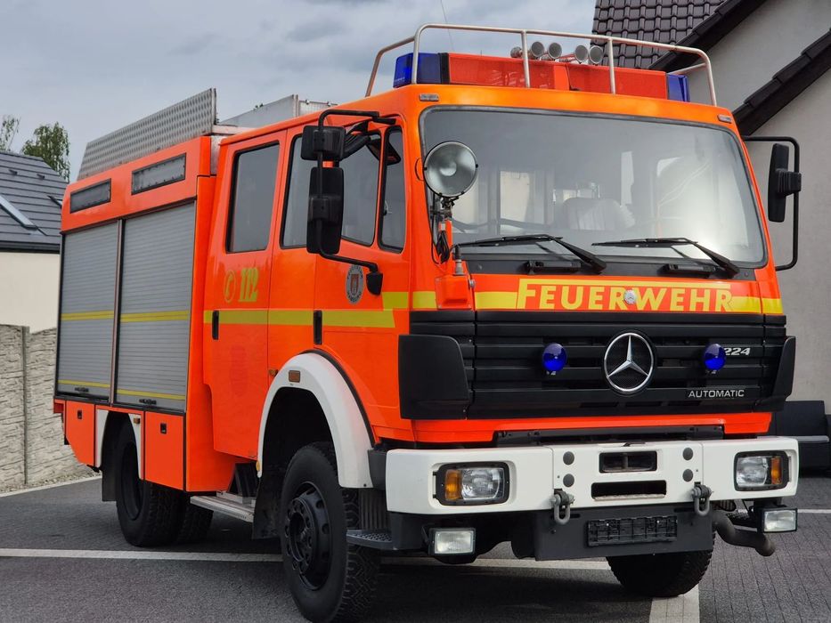 Mercedes-Benz 1224  4X4 Straż Pożarniczy  4X4 Automat Strażacki Pożarniczy CAMPER