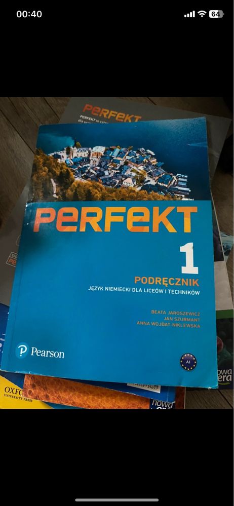 perfekt 1 podręcznik