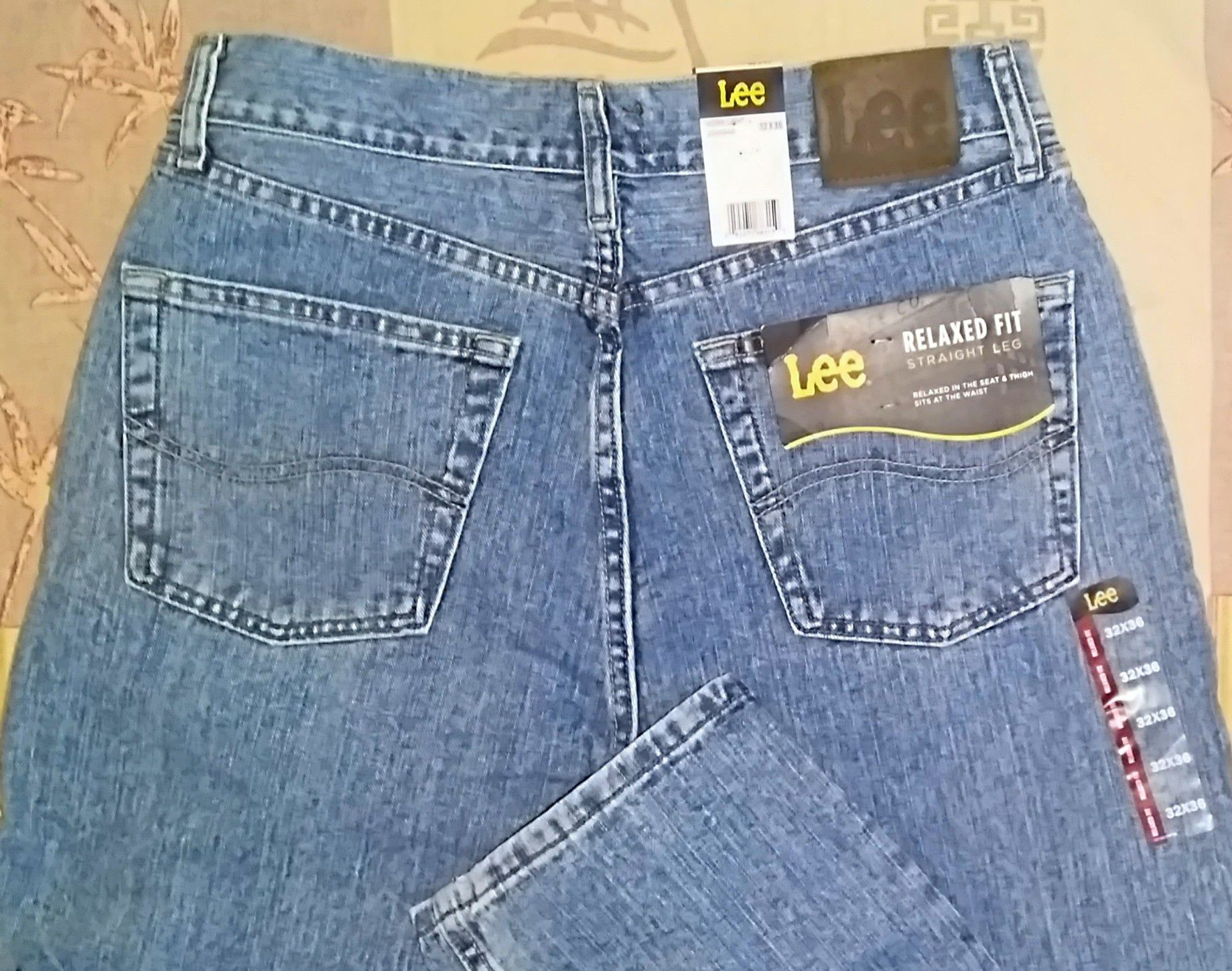 Lee® Relaxed Jeans Original модель Worn Light