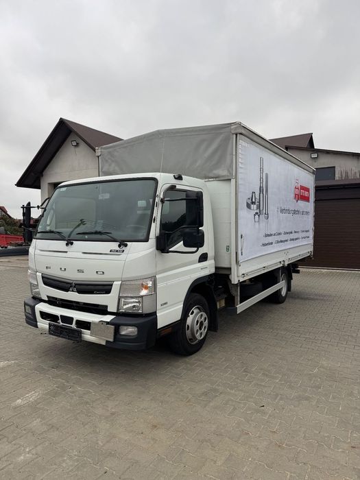 Mitsubishi Fuso Canter 9C18 Skrzynia ładunkowa Plandeka FIRANKA  Rama do zabudowy WYWROT Kiper Wywrotka HDS żuraw