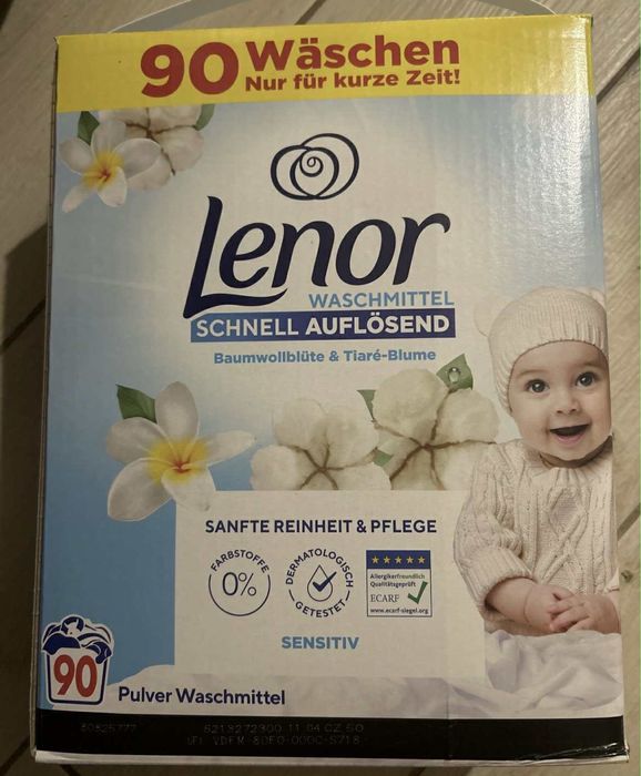 Proszek lenor z Niemiec