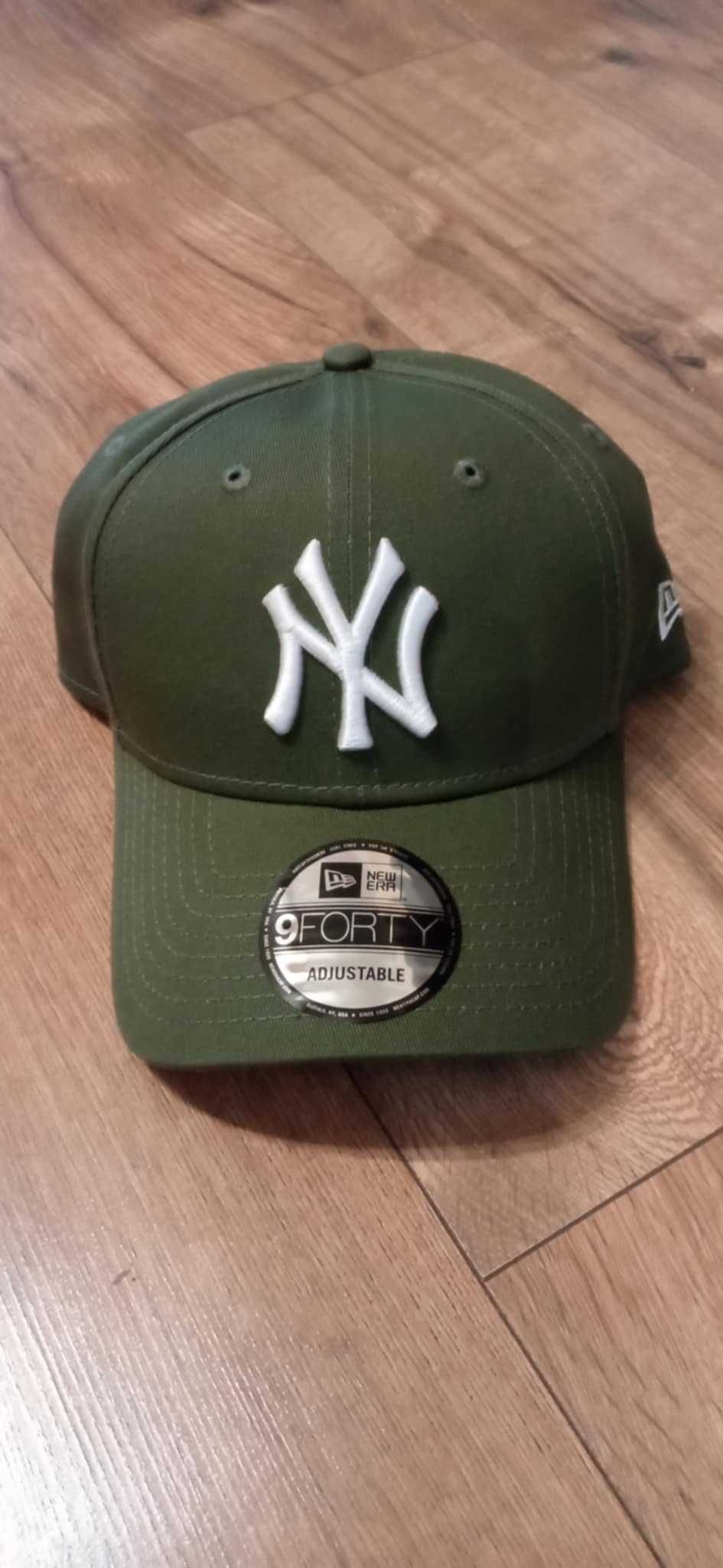 Czapka z daszkiem New Era New York Yankees 39THIRTY CZERWONA I ZIELONA