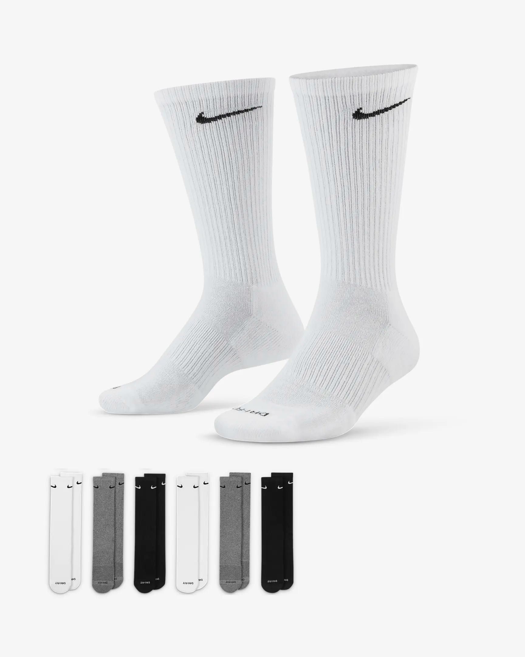 США! Носки Nike Everyday Plus Cushioned Jordan (S-M-L-XL) (SX6897-965)