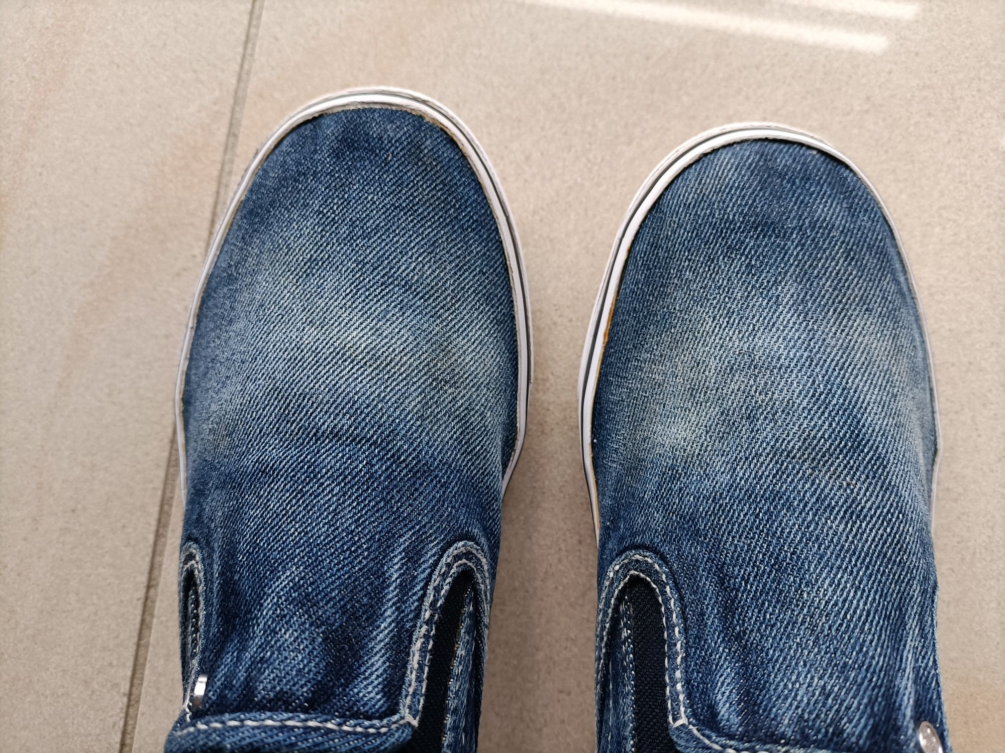 Diesel buty tenisówki trampki r. 37  jeansowe