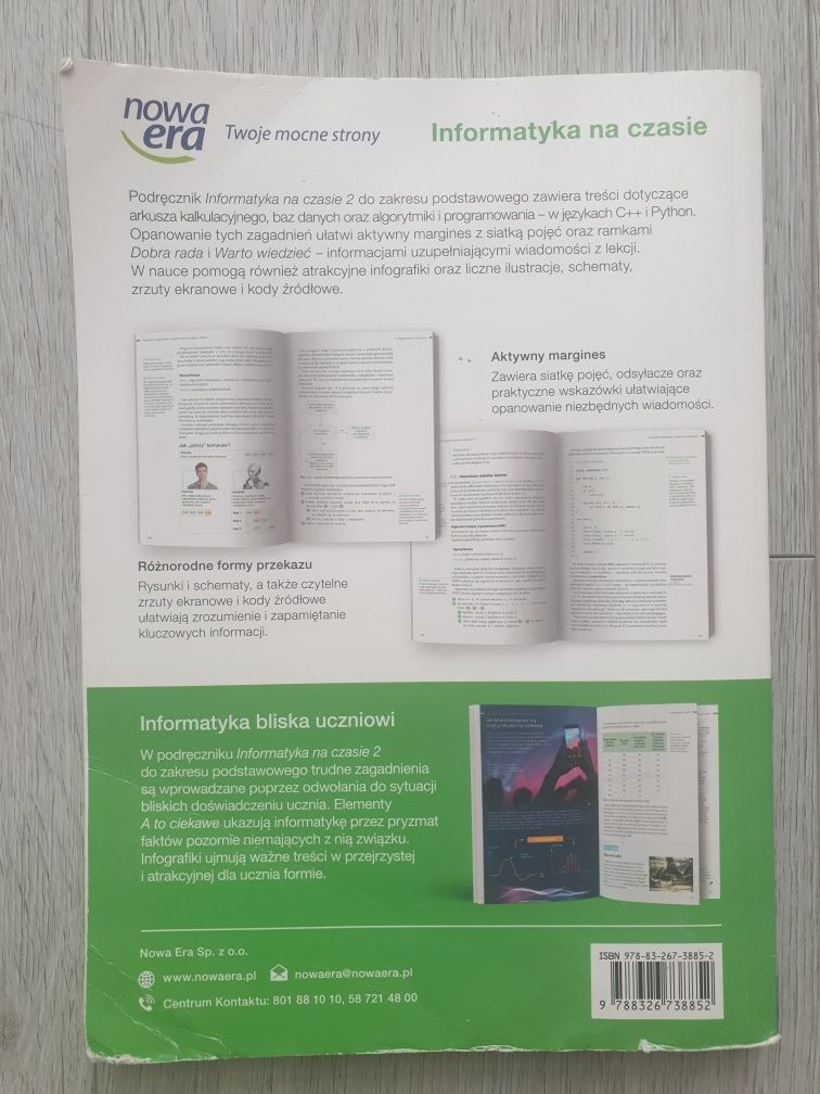 Podręcznik Informatyka na czasie 2 - Bydgoszcz