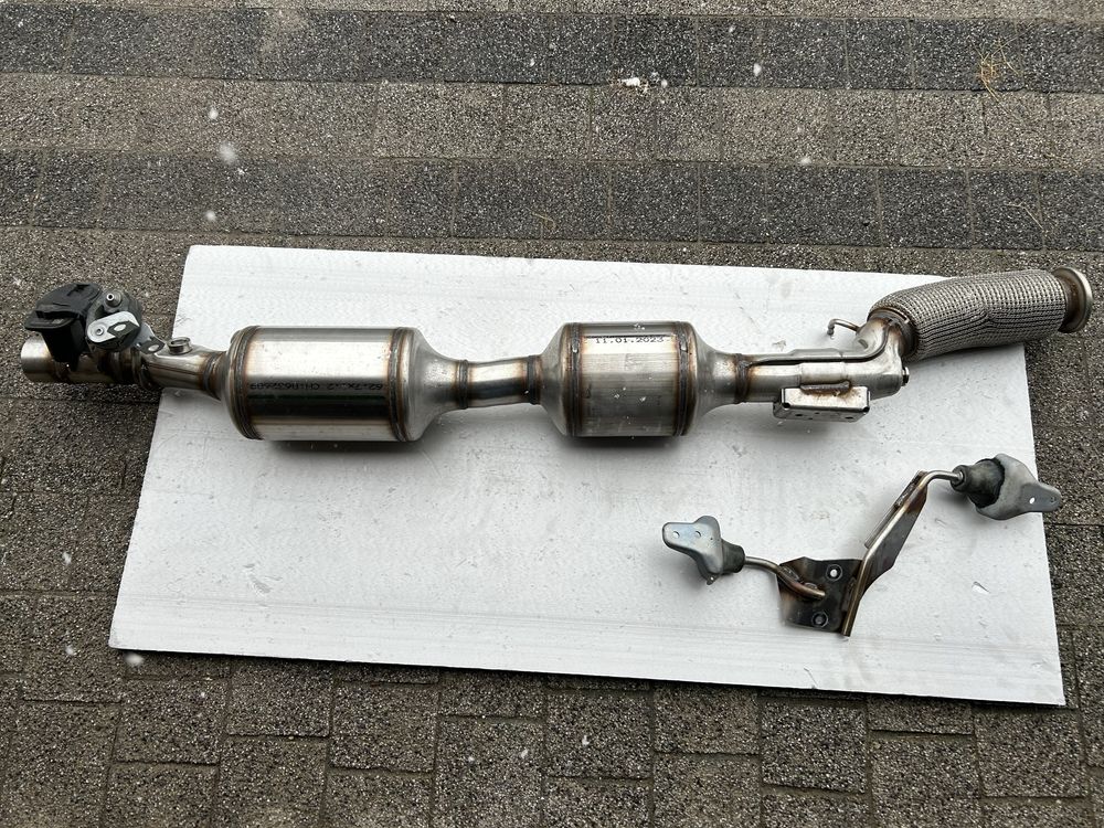 Tlumik wydech katalizator vw, multivan, caravelle transporter t6.1