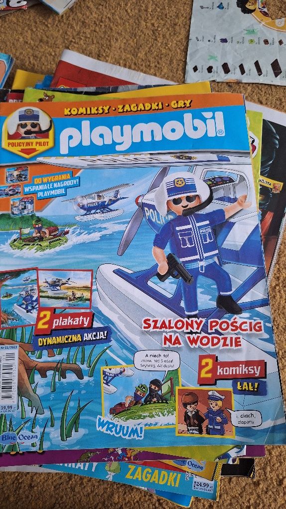 Magazyny gazetki 70 sztuk dla dzieci komiksy