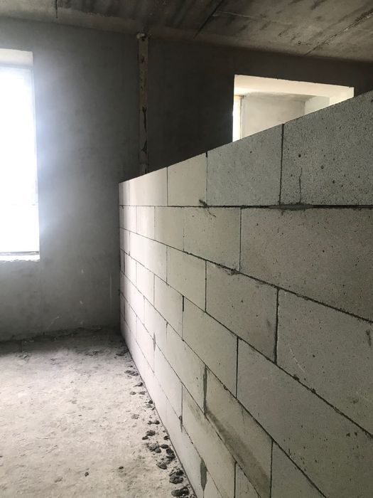 Перегородки  из газоблока и гипсокартона.