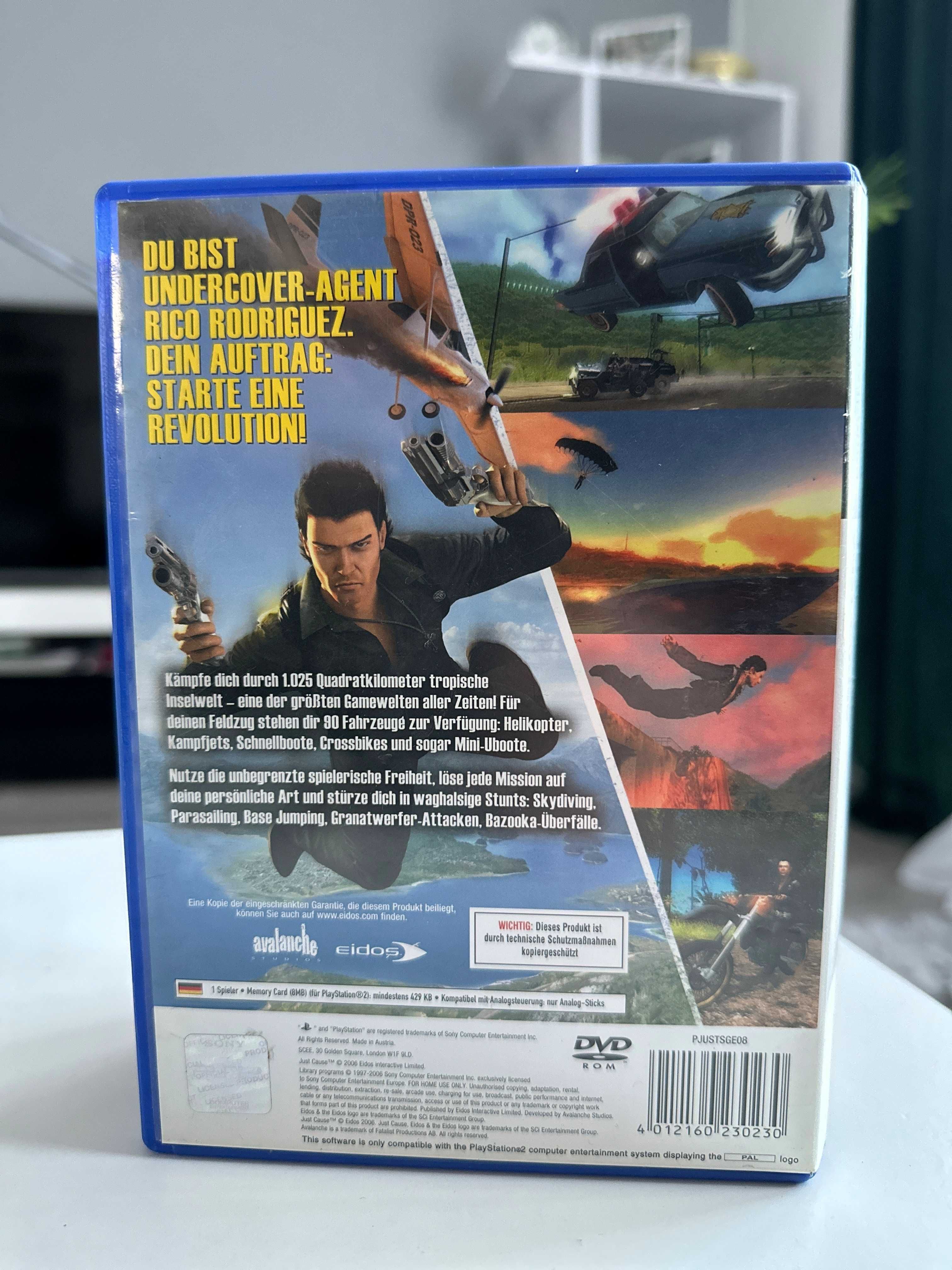 Gra JUST CAUSE Sony PlayStation 2 (PS2)