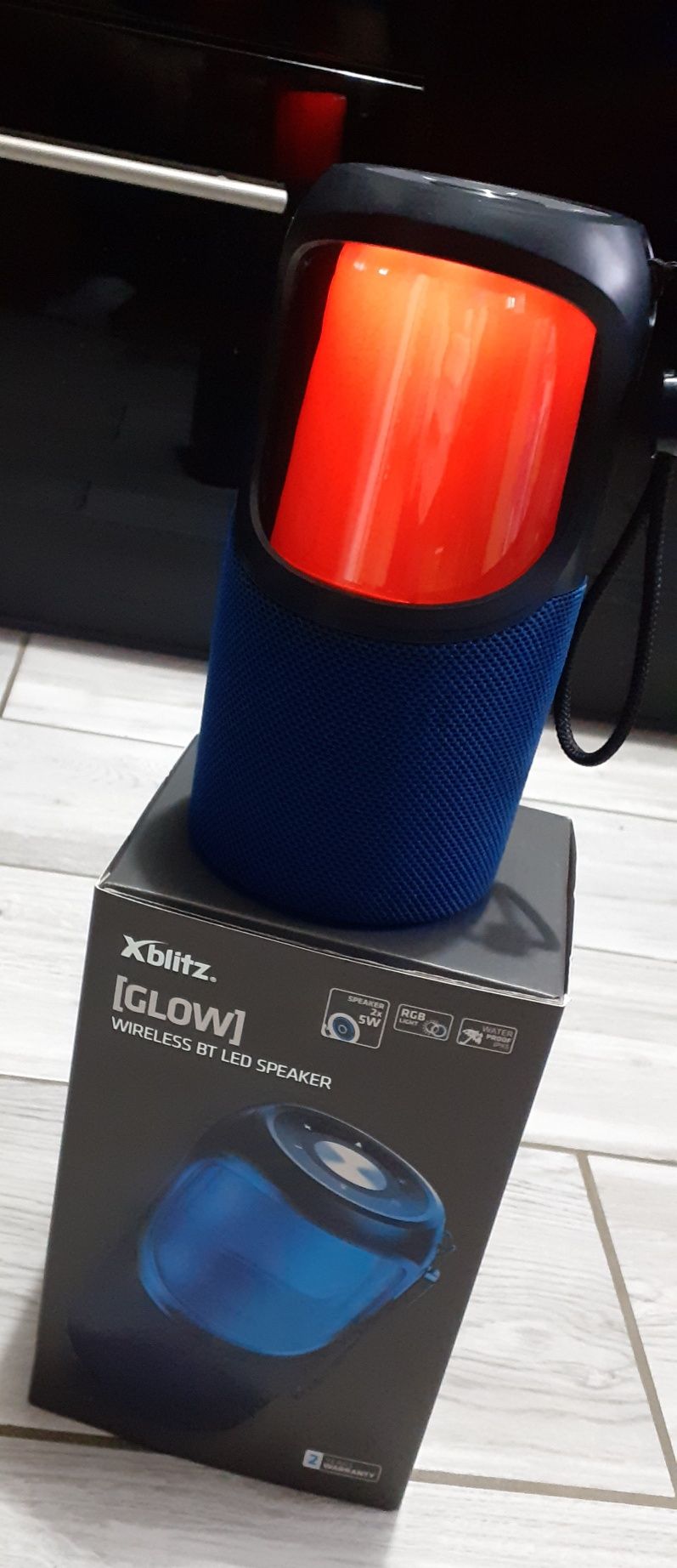 Głośnik Bezprzewodowy Bluetooth Xblitz Glow Led
