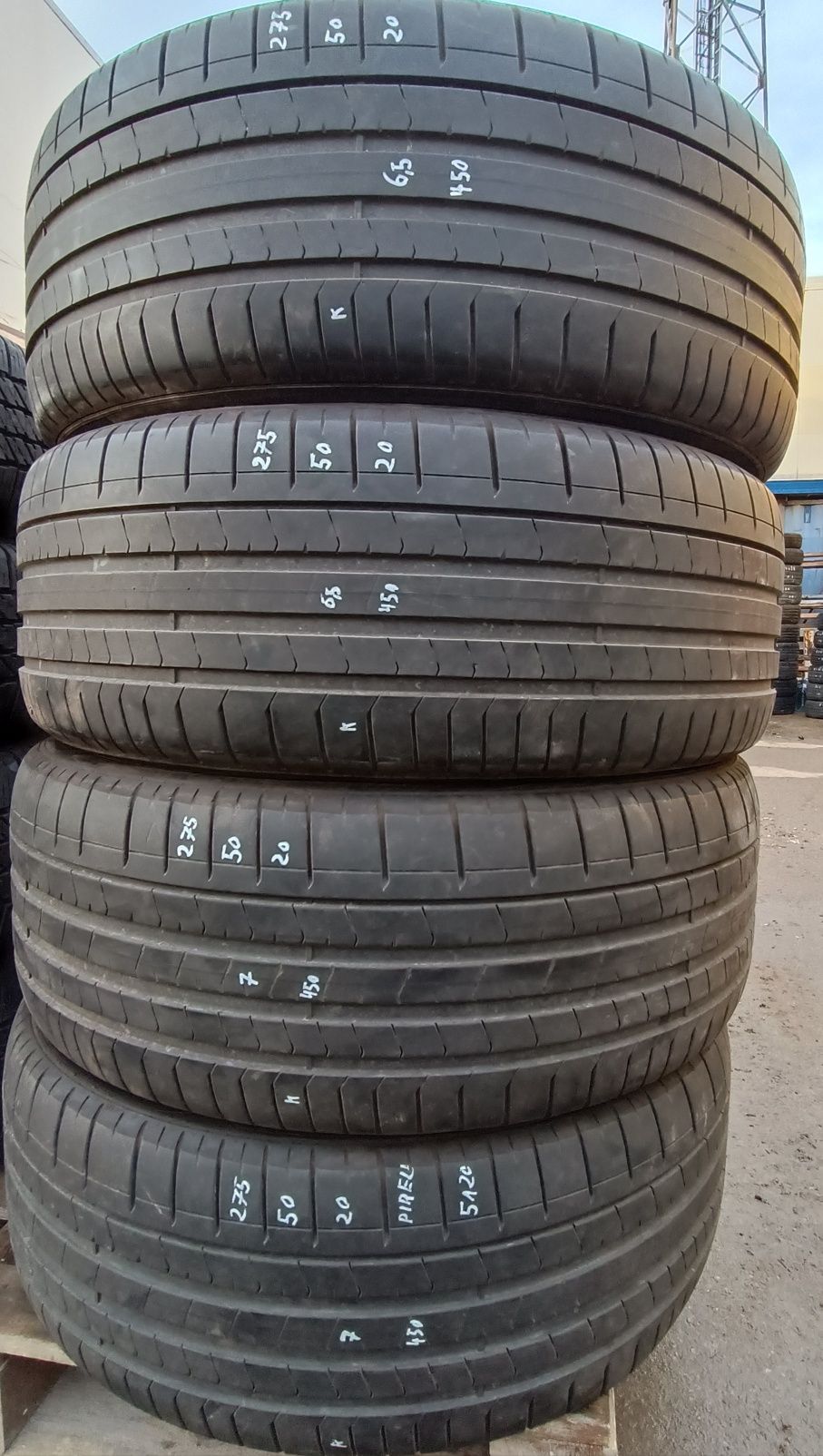 4X opony letnie Pirelli 275/50/20