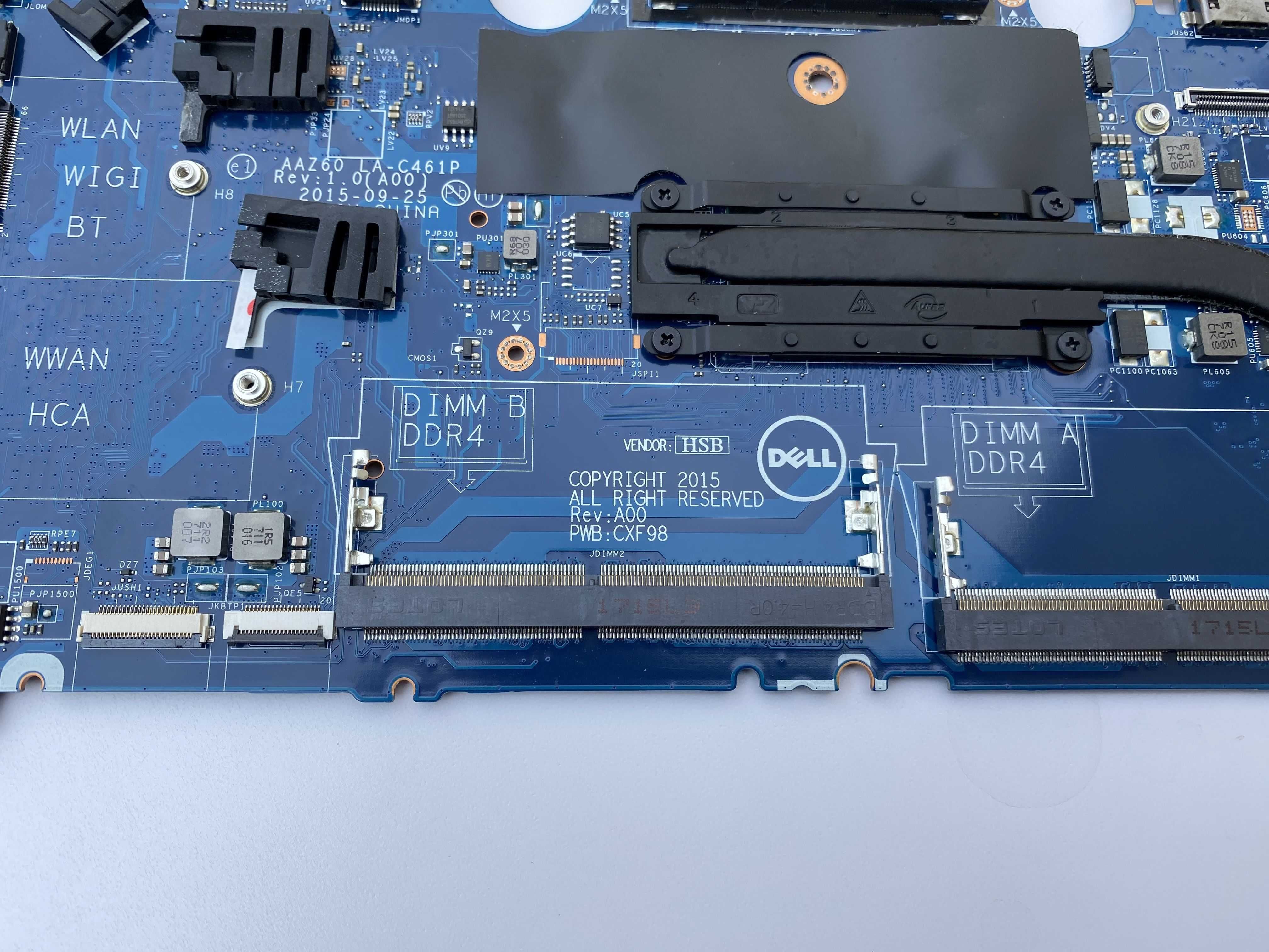 Płyta główna Dell Latitude E7470, Intel Core i5 6200U