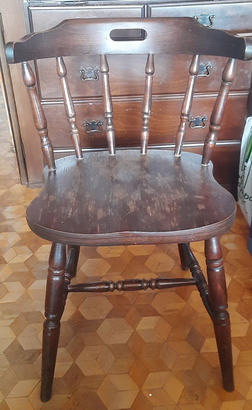 Stół i 6 krzeseł Bonanza PRL