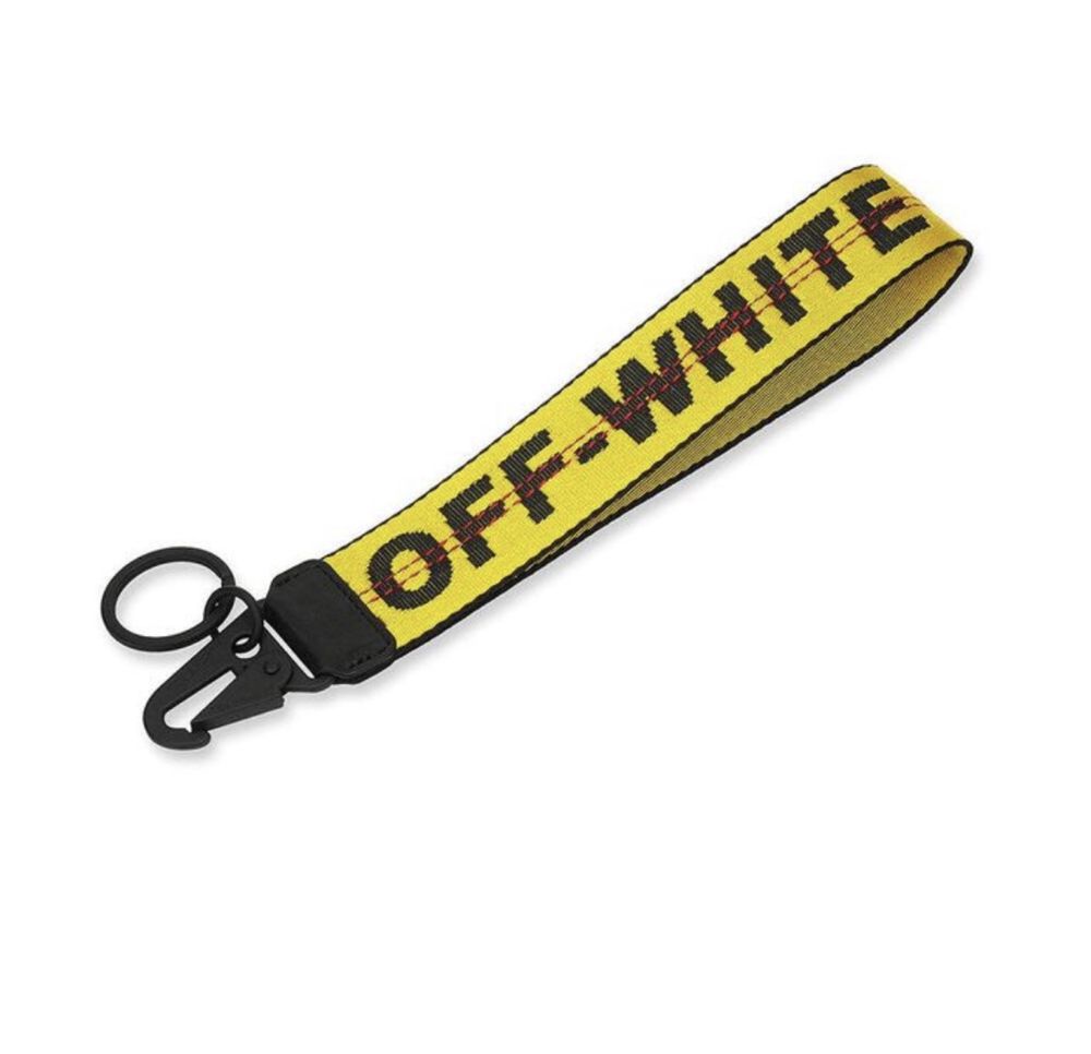 Off-White Porta Chaves com Ziptie