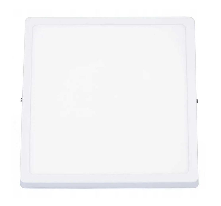 Plafon panel sufitowy natynkowy 18 w kwadrat Led Light 21 x21 cm biały