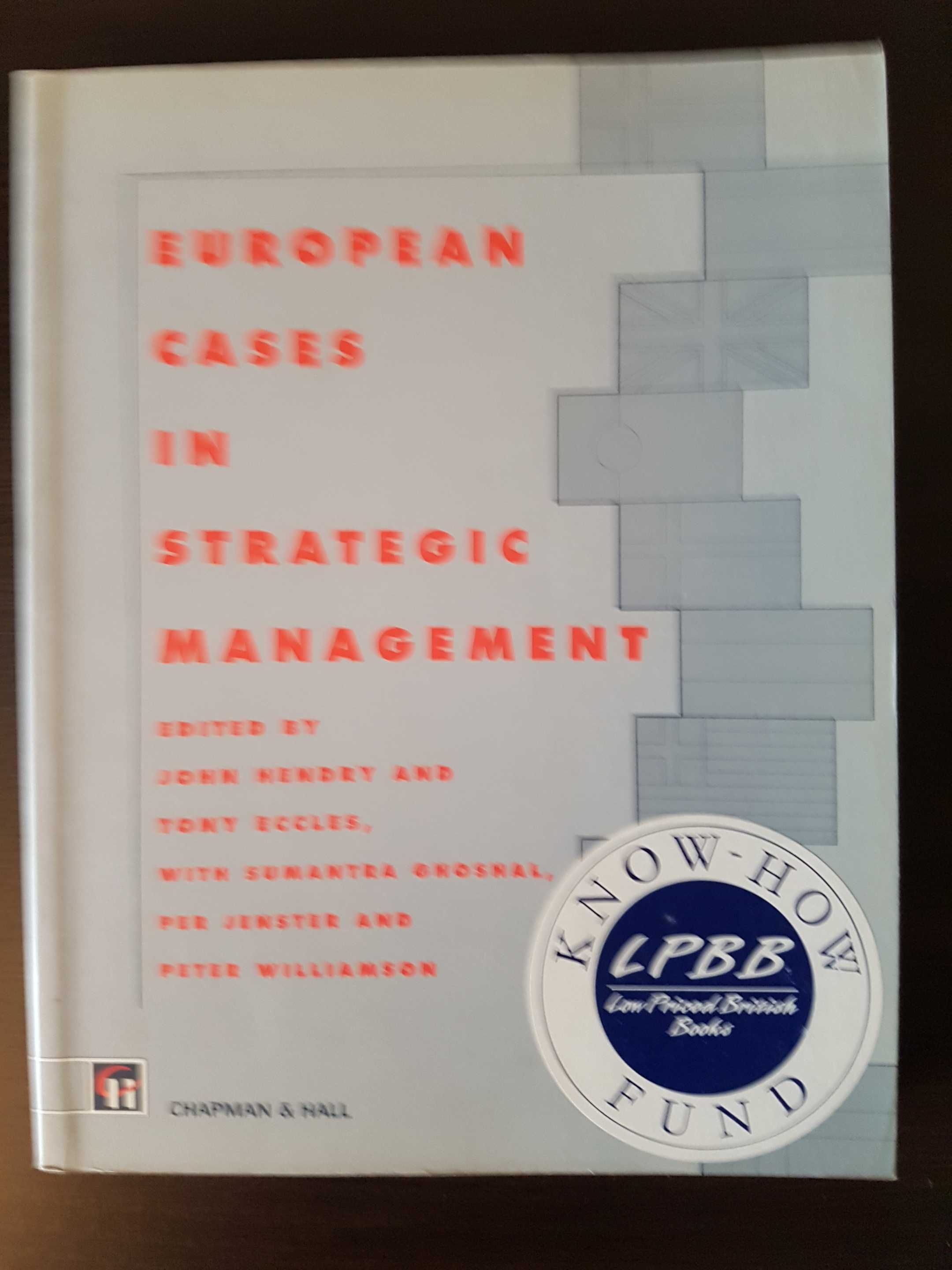 European cases in strategic management - John Hendry, Tony Eccles