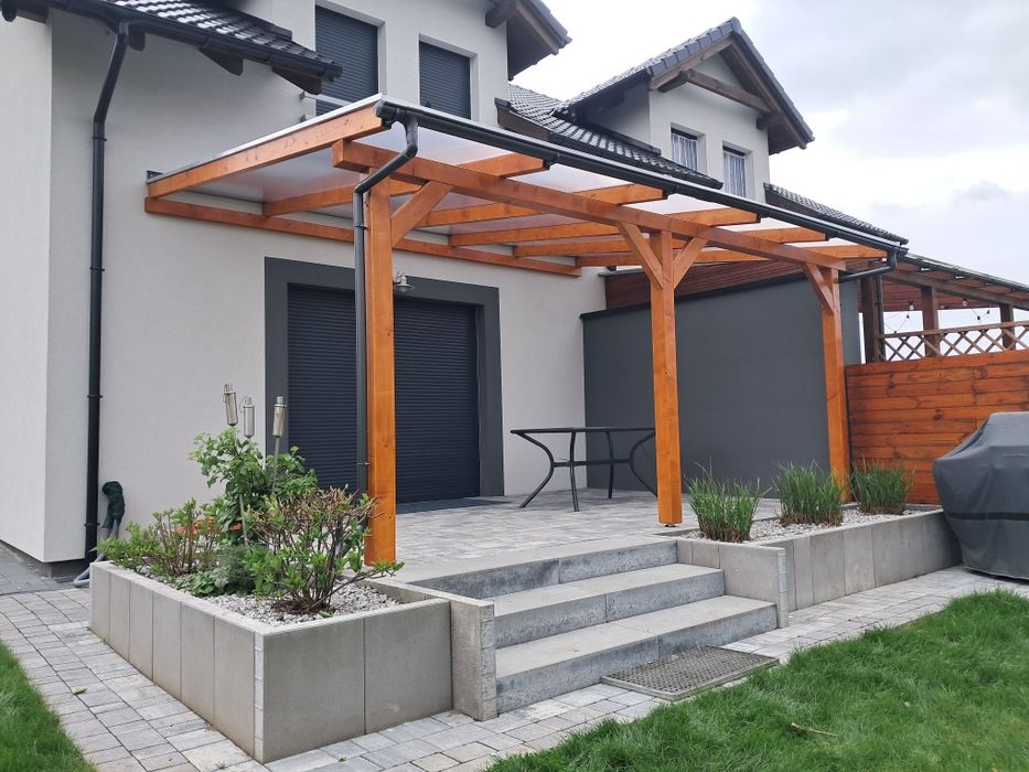 Zadaszenie tarasu,pergola,ganek,carport,dach,taras,wiata,poliweglan,
