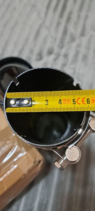 Ponteira duas saídas em carbono