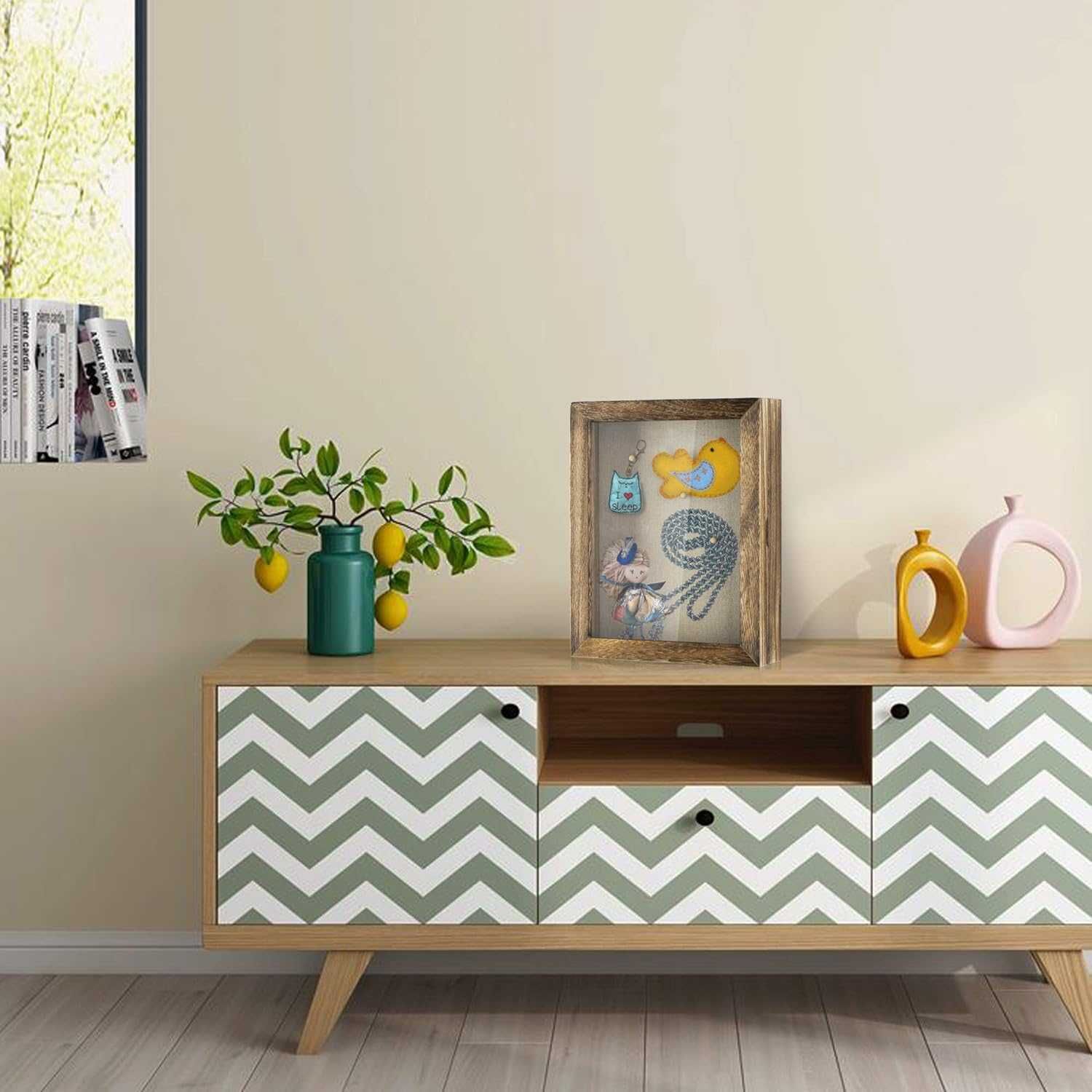 Nowa ramka na zdjęcia 3D / oprawa / drewniana / 20x25cm !2922!