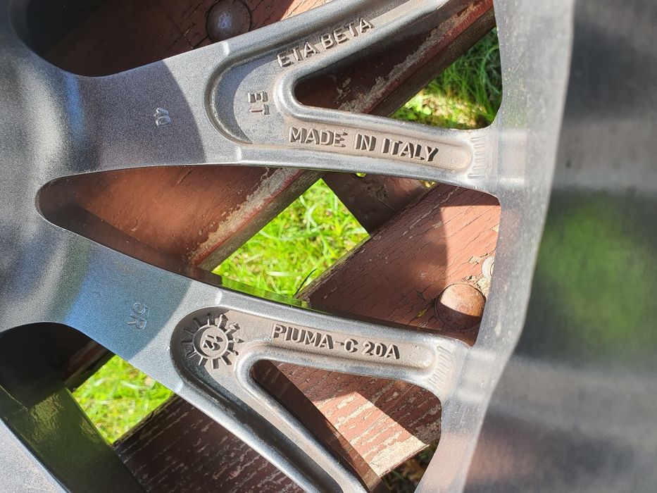 Piękne ETA beta Piuma C felgi 20" 9j 10,5 Audi a6 VW mercedes 5x112