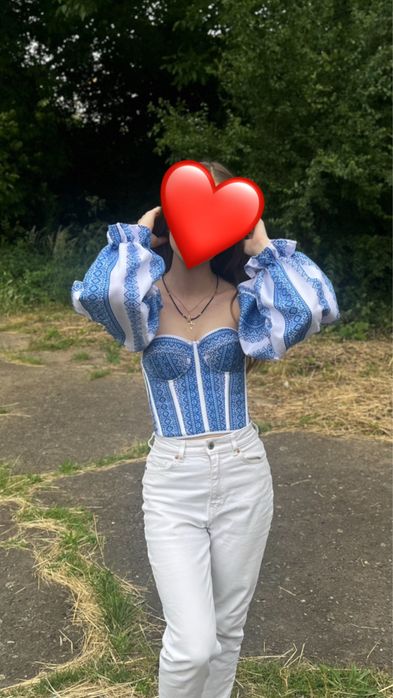 Корсет вишиванка