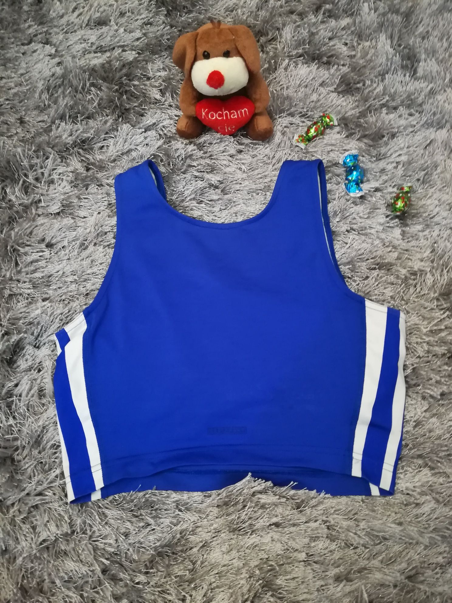 Top sportowy, stanik, biustonosz ADIDAS, rozmiar M