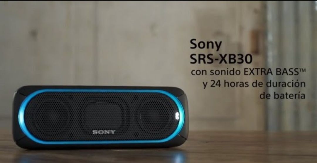 Coluna Bluetooth Sony SRS-XB30