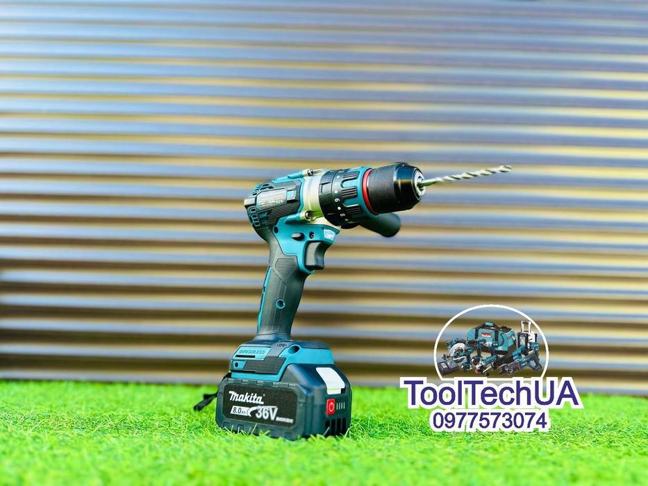 Акумуляторний Набор 2в1 Makita Болгарка DGA404 + Шуруповерт DHP485