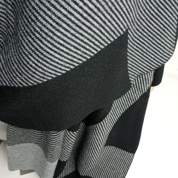 Ciepłe ponczo szal na zimę